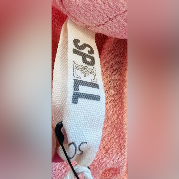 NWT Spell Island Bonita Kimono Peach OS - Picture 9 of 9